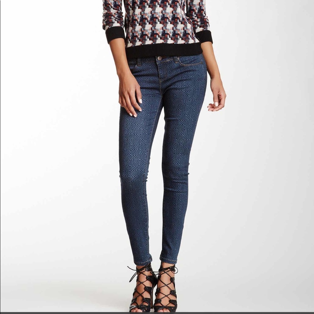 David Kahn Brenda sweetheart skinny jeans